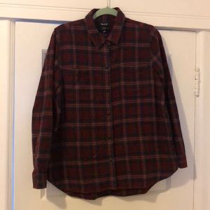 Madewell oversized 90s flannel